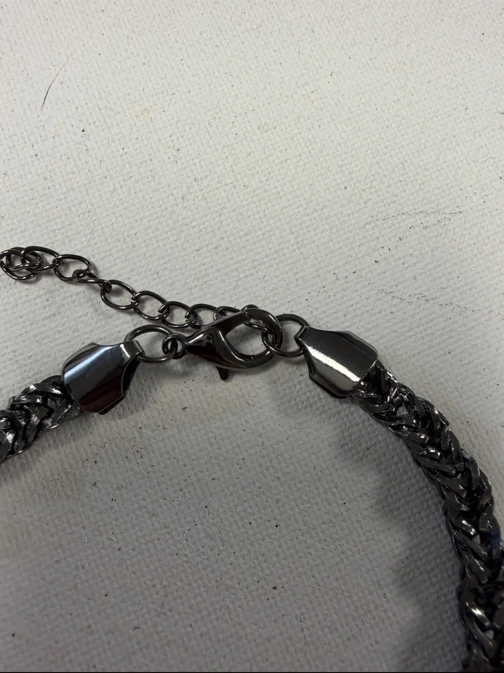 Men’s Black Byzantine Chain Bracelet 8 “ - 9” NEW Unisex